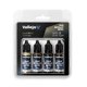 thumbnail image 1 of Set de Pinturas Vallejo Aged Metal 4 × 18 ml Verdadero Metálico, 1 of 9