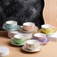thumbnail image 5 of Juego floral de 6 tazas de té Brew To A Tea de 210 ml con platillos, 5 of 7
