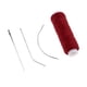 thumbnail image 1 of La trama de la pista del pelo de algodón teje el hilo de la decoración para la extensión del pelo vino rojo, 1 of 5