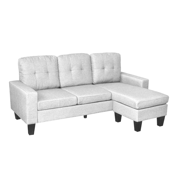 Seccional Palomino Linen13 Light Grey