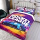 thumbnail image 3 of Rocket League Conjunto de sábanas temático, trío de piezas, cómodo y amigable con la piel, diseño único, regalo de decoración para el hogar para familiares, amigos y fans,135cm *200cm, 3 of 6