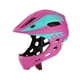 thumbnail image 2 of Casco De Bicicleta Para Niños, Equipo Protector De Ventilación De Cara Completa, Casco De Ciclismo De Espuma De PC, Cuadros Rojos Rosas, 2 of 5
