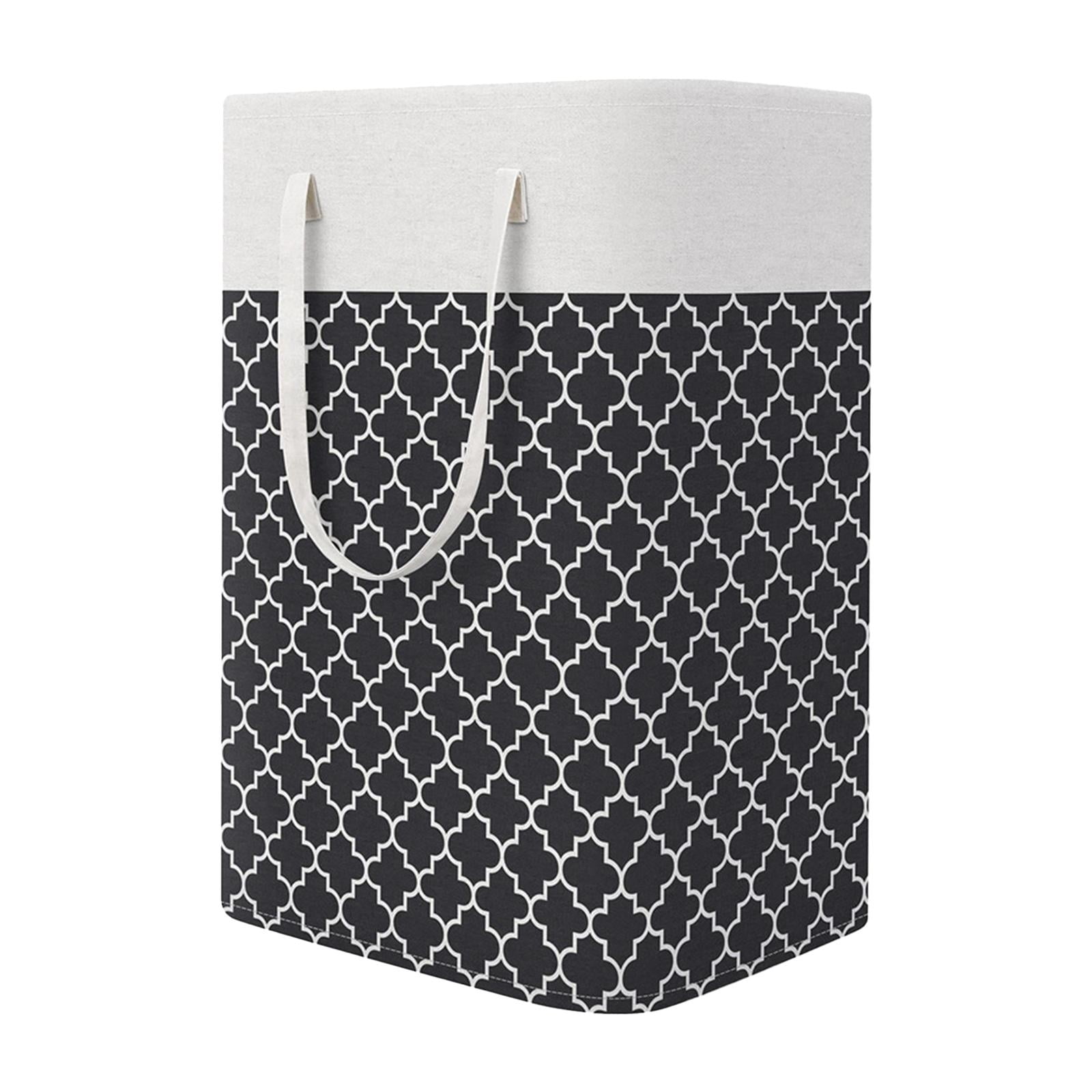 Bothyi - Cesto De Ropa De 75 L, Cesta De Almacenamiento De Ropa Plegable, Duradero Para Dormitorio, Negro