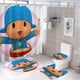 thumbnail image 1 of Juego de Cortina de Ducha y Alfombras Pocoyo Desmarcar 4 Piezas, 1 of 6
