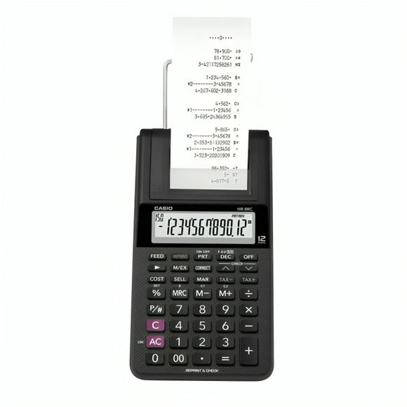 Calculadora CASIO 12 diguitos HR-8RC
