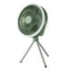 thumbnail image 2 of Ventilador Para Acampar Al Aire Libre Con Luz LED, Ventilador De Mesa De Escritorio Silencioso Para Senderismo, Barbacoa, Porche, Verde, 2 of 3
