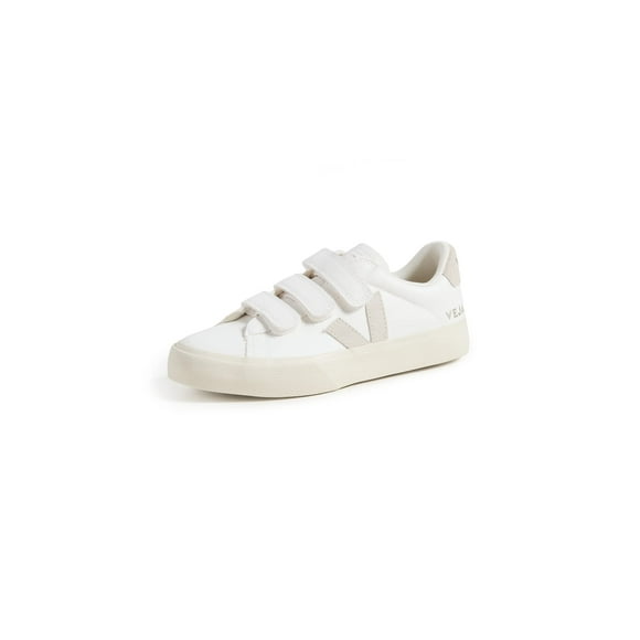 Zapatillas Veja Recife Logo para mujer extra blancas naturales