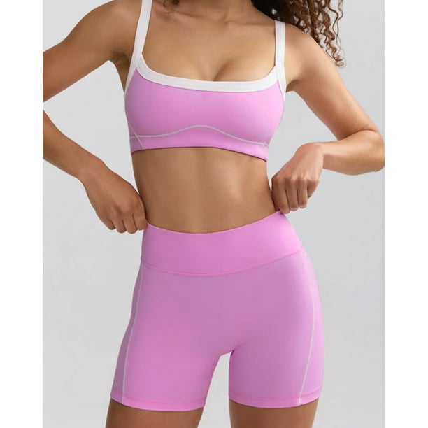 Conjunto Mujer Top y Short Silueta Activa Premium