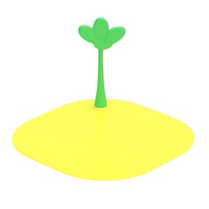 Magideal - Silicona, Tapón De Drenaje, Plano, Cubierta De Succión, Fácil De Instalar, Colector Duradero, Tapón De Silicona Para Bañera, Filtro De Bañera Para Des Trébol