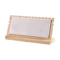 Ioensy - Soporte De Exhibición De Collar De Madera Desmontar Soporte De Caballete Para Colgantes De Cadenas