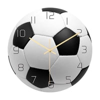 Magideal - Reloj De Pared Deportivo Moderno, Relojes Silenciosos De , De Decoración De Dormitorio Con Pilas , Fútbol Americano