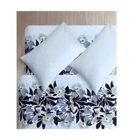 Gransol - Juego De Sábanas Tela Con Diseño Plaza Y Media S10