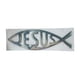 thumbnail image 5 of 3D Truck Car Jesus Fish Chrome Calcomanía Emblema Adhesivo Adhesivo Fácilmente Plateado, 5 of 5