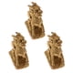 thumbnail image 1 of 3xpure Cobre Latón Feng Shui Riqueza Kylin Bestia Estatua Amueblado Ornamento, 1 of 5
