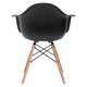 thumbnail image 4 of Butaca Eames Daw C/Brazos Replica Negro, 4 of 4
