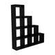 thumbnail image 2 of Biblioteca Escalera Modular Beijing Wengue 169,9x155,1x30 Cm, 2 of 14