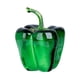 thumbnail image 4 of Fruta De Cristal Escultura Arte Estantería Decoración Ornamento Ilustraciones Verde Chile, 4 of 5