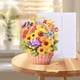 thumbnail image 4 of Tarjeta de felicitación 3D con ramo de flores desplegable Joyvine para mujer, 4 of 7
