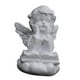 thumbnail image 2 of Resina Niña ángel Estatua Estatua Escritorio Adornos Escritura Sosteniendo Cara, 2 of 3