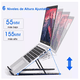 thumbnail image 3 of Soporte Notebook Aluminio Portatil Ajustable Y Plegable, 3 of 4