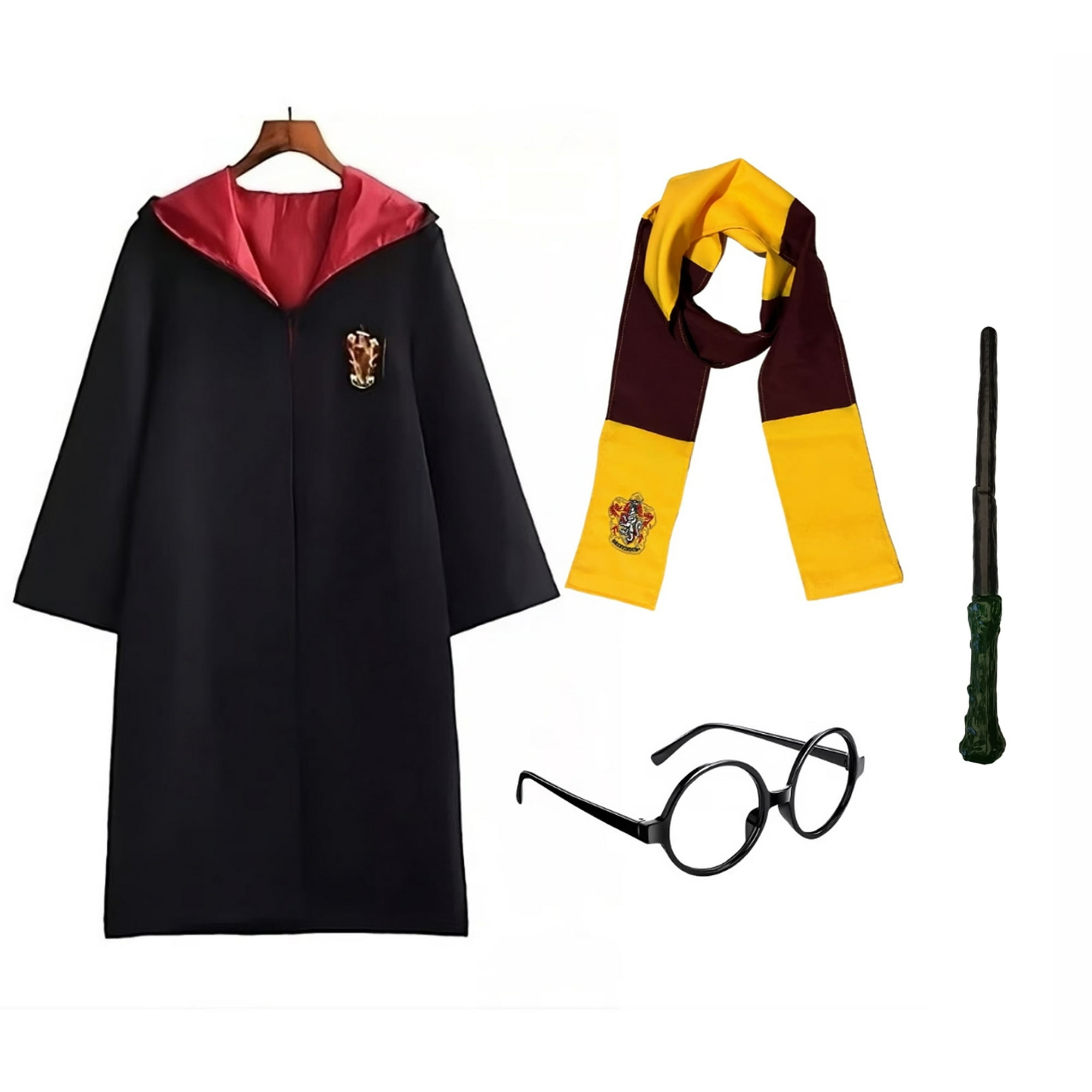 Tododisfraceschile - Disfraz Harry Potter Con Lentes Y Varita Talla 8