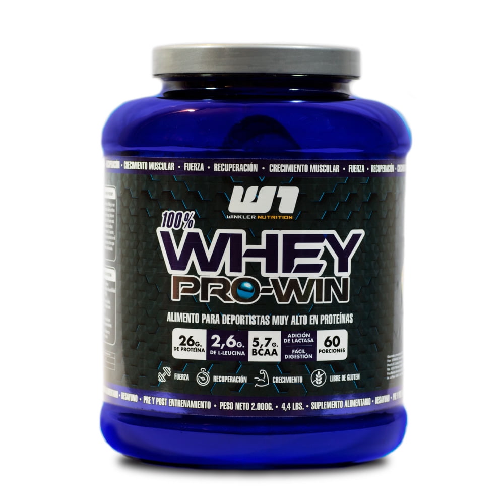Proteína Whey Pro Win Dulce De Leche 2 Kgs. Winkler Nutrition