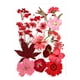 thumbnail image 2 of 1 Bolsa De Flores Prensadas Secas, Pétalos Reales, Hojas Secas Para Manualidades, Calcomanía Roja, 2 of 5