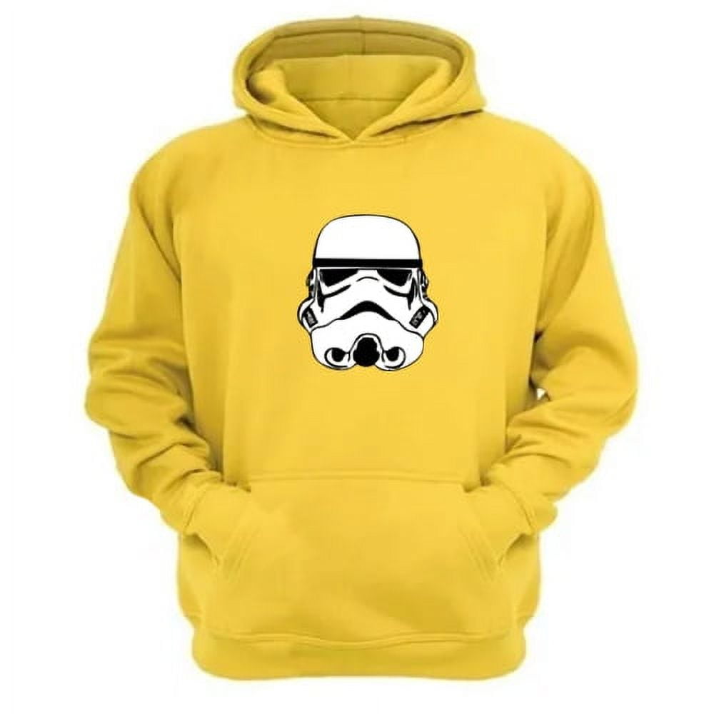 Genérico - Polerón Canguro Sw Guerra Interestelar Amarillo Talla Xs Unisex