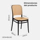 thumbnail image 4 of Pack 2 Silla Comedor Polipropileno Lombardía Venhoouse, 4 of 8