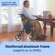 thumbnail image 2 of Asiento Rollator Walker Medline Premium Empower de espuma viscoelástica, 2 of 6