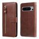 thumbnail image 1 of Funda con Cremallera para Google Pixel 8 Pro, Carcasa Cartera de Cuero PU con Soporte y Tarjetero, 1 of 6