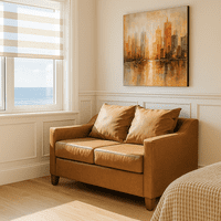 Dkora - Sofá Ares 2 Cuerpo Camel Wk