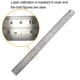 thumbnail image 3 of Regla Acero Inoxidable YouOKLight 30cm 12 Pack 2 Doble Escala, 3 of 3