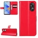 thumbnail image 2 of Funda tipo libro para OPPO A17, cartera todo‑en‑uno, funda multifuncional con tarjetero y correa de muñeca desmontable, 2 of 4