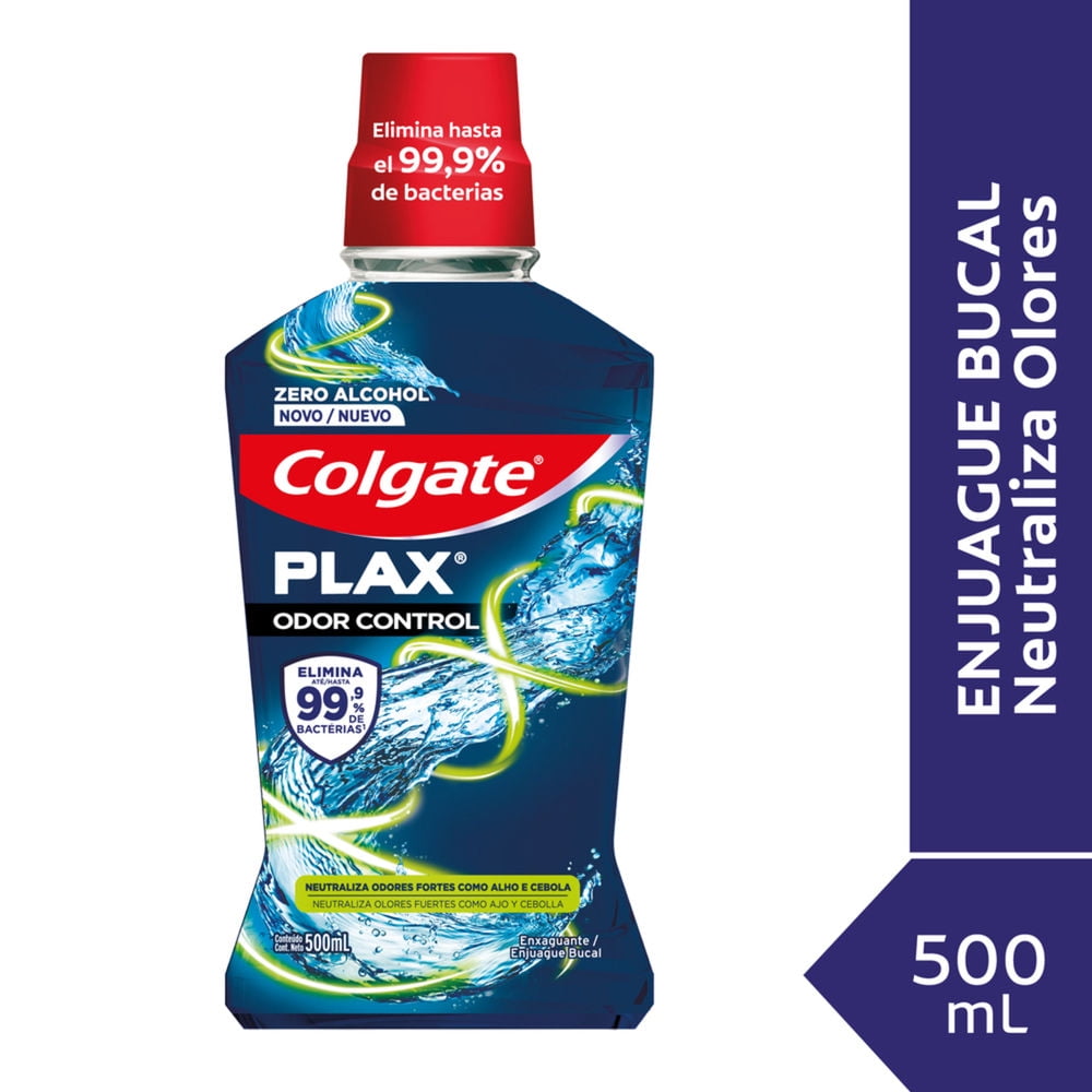 Colgate - Enjuague Bucal Plax Odor Control