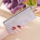 thumbnail image 3 of Cartera delgada de cuero para mujer con bloqueo RFID, tarjetero plegable, billetera larga para mujer, 3 of 5