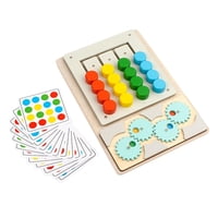 Bothyi - Juguete De Madera Para Combinar Colores Juego De Lógica Preescolar Para Regalo De Cumpleaños Fiesta Infantil