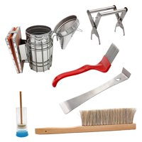 Ioensy - 6 Piezas Suministros De Apicultura Kits De Inicio Accesorio De Apicultura Para Principiantes