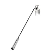 Ioensy - Extractor De Malas Hierbas Elimina Fácilmente Las Malas Hierbas Recogedor De Malas Hierbas Para Jardinería Plantación De Malas Hierbas 73 Cm 6 Dientes