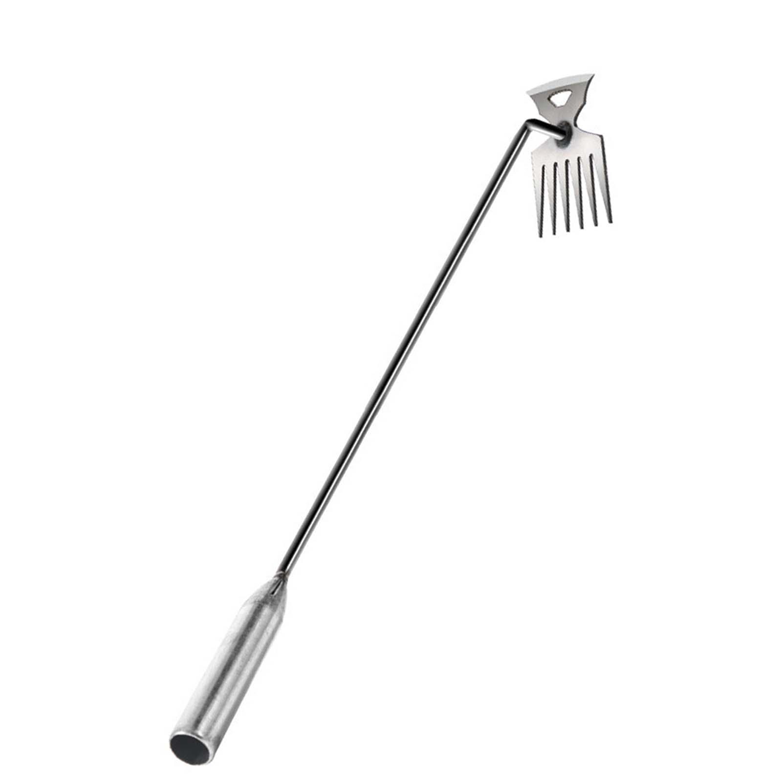 Ioensy - Extractor De Malas Hierbas Elimina Fácilmente Las Malas Hierbas Recogedor De Malas Hierbas Para Jardinería Plantación De Malas Hierbas 73 Cm 6 Dientes