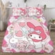 thumbnail image 3 of My Melody Soft 3D Printed Duvet Cover Bedding Set with Comforter Cover 3 Piece Set, 3 of 5