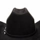 thumbnail image 5 of Sombrero Vaquero Cowboy Western Unisex Adulto - Festivales negro Talla Única, 5 of 6