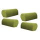 thumbnail image 2 of Juego De 4 Fundas De Reposabrazos De Sofá De Muebles De Franela Protectores Verde, 2 of 5