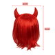 thumbnail image 5 of Peluca De Diablita Roja Noche Brujas Halloween 2025, 5 of 5