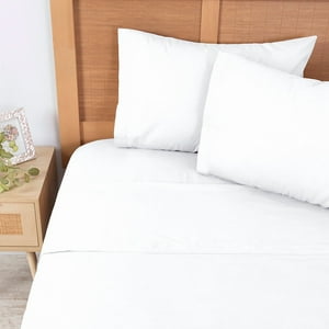 Mashini - Sábana 200 H Super King Blanco