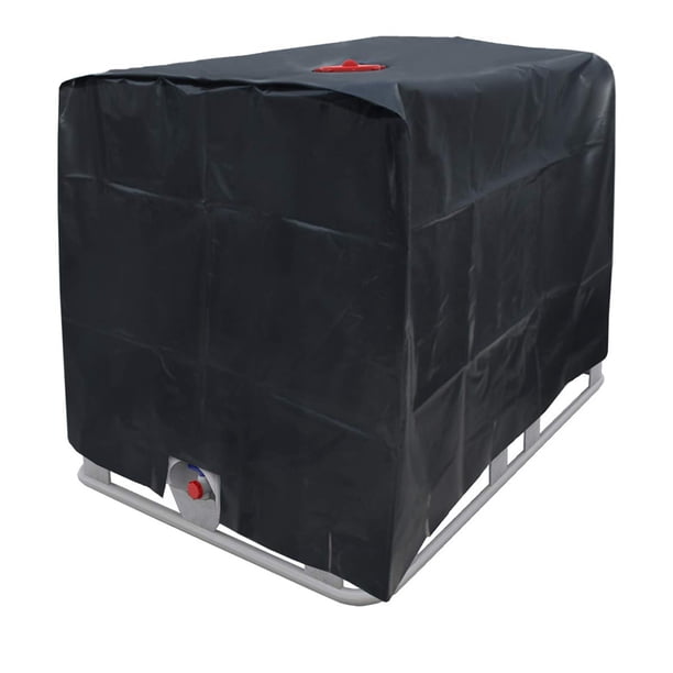 Cubierta para cubo de tonelada IBC, cubierta para tanque de agua exterior de 1000L, tela impermeable y a prueba de polvo
