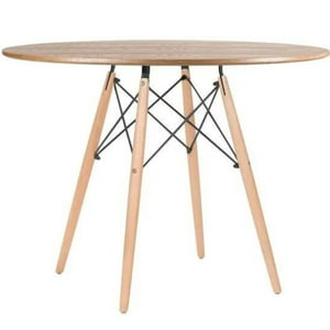 Pandalino - Mesa Redonda Shanna 120Cm: Estilo Contemporáneo Para Tu Comedor Cafe 120Cm