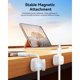 thumbnail image 2 of Rocoren 6Pack Magnetic Adjustable Adhesive Cable Clips Cord, 2 of 3