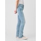 thumbnail image 2 of Jeans GAP para mujer, corte bota de bebé, mezclilla, lavado claro, 32, 2 of 8