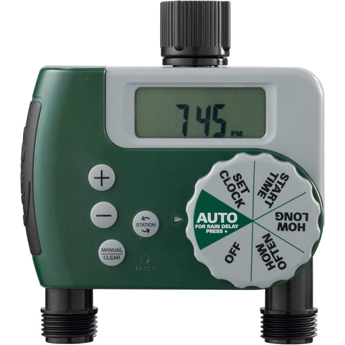 Temporizador Digital Orbit 58910 2 Salidas Lcd Riego